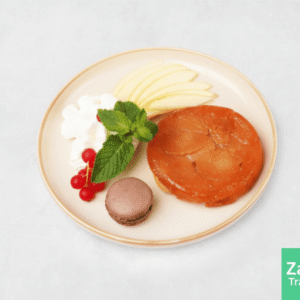 Tarte tatin crème fraîche