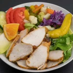 Salade Anecdote au Saumon & Chèvre